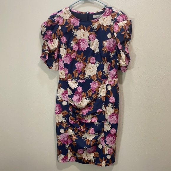Marella Berto Sheath 32212602 midi dress floral - Picture 1 of 11
